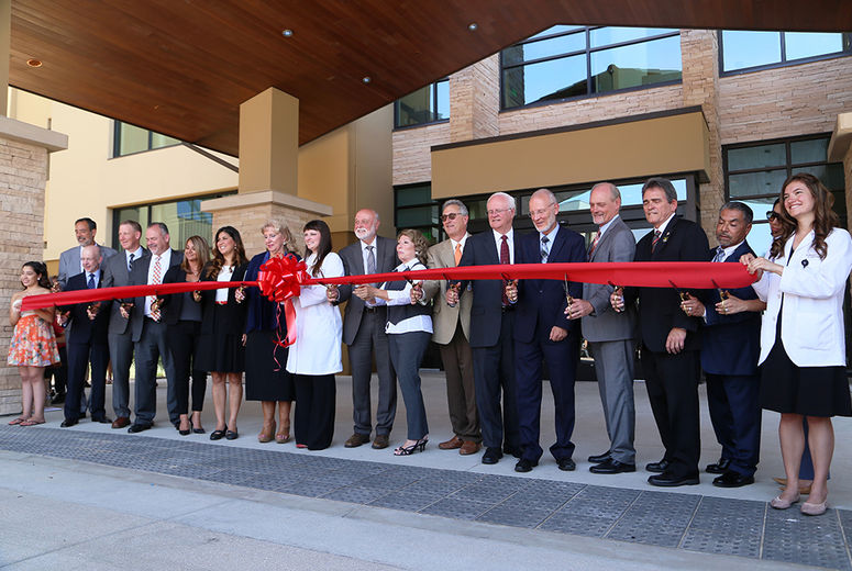 Ribbon cutting ceremony for Loma Linda University Health San